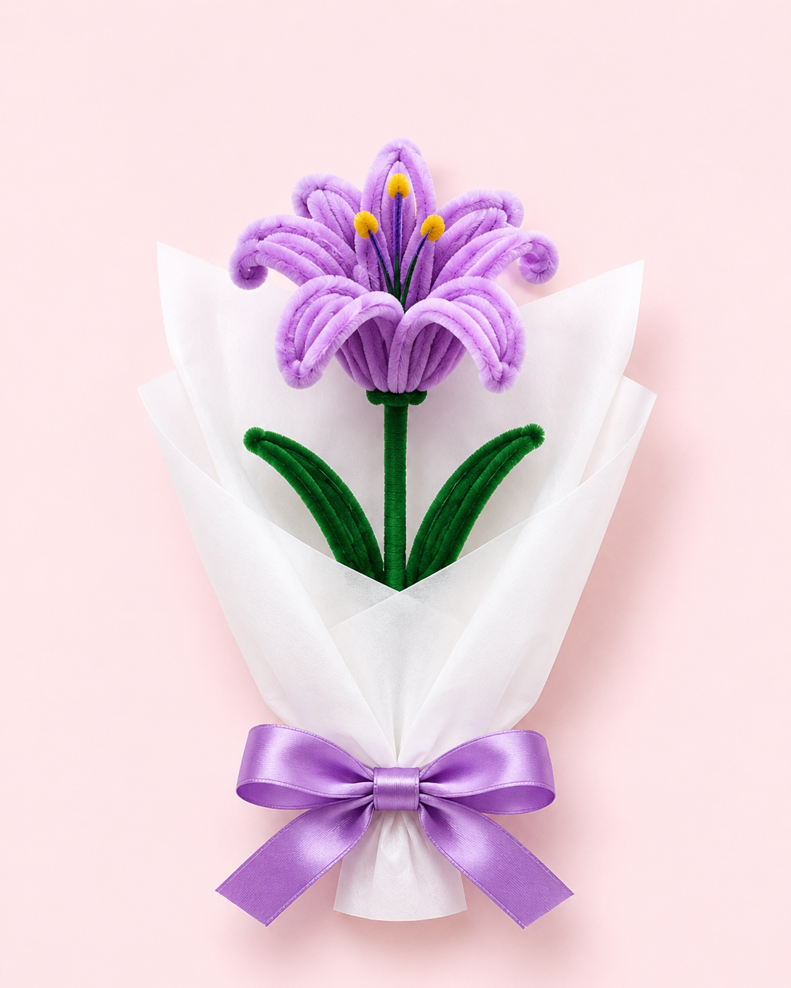 Bouquet charm keychain