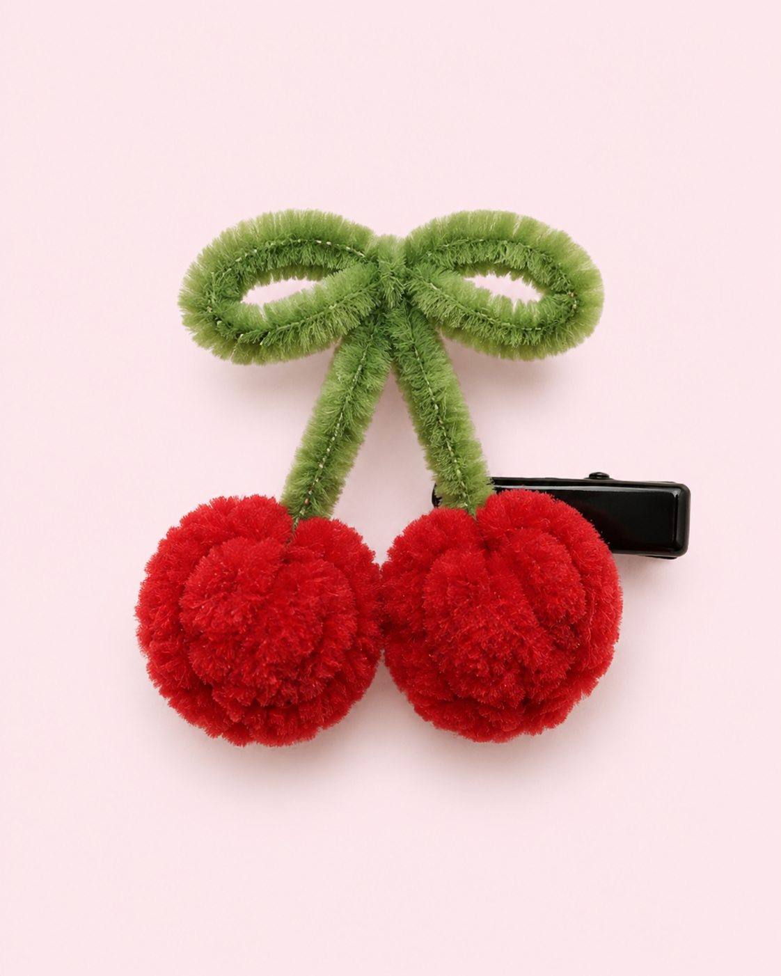 Cherry Bloom Ponytail Tie
