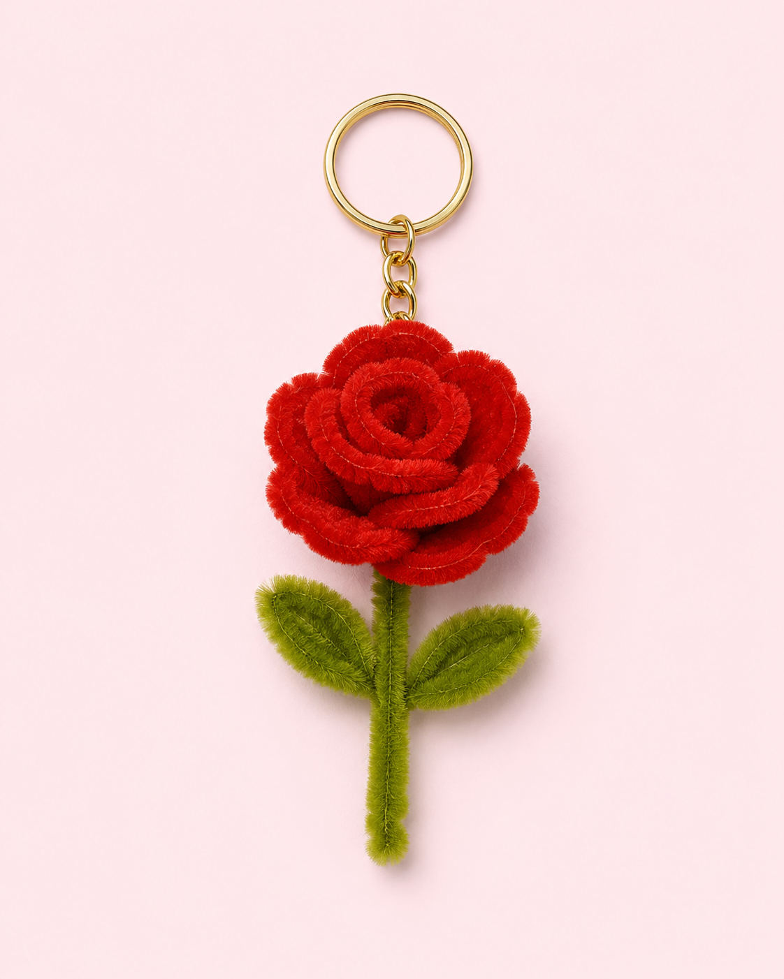 Rose Keychain